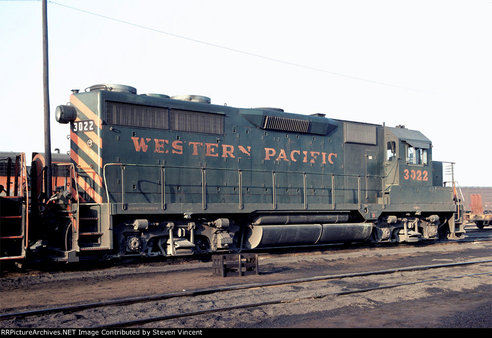 Western Pacific GP35 #3022